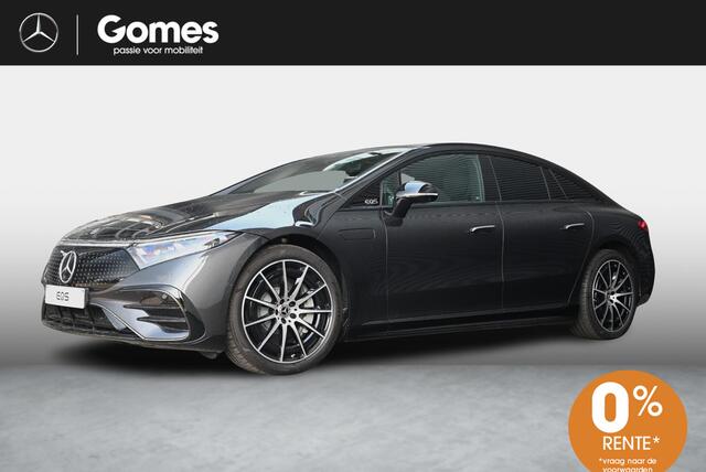 Mercedes-Benz EQS 450+ AMG Line | Premium Plus | Night Pakket | 0% rente | Rijassistentiepakket Plus | Panoramadak | Hyperscreen | Burmester Surround Sound | 360° Camera | AIRMATIC Luchtvering | Head-up Display | Multicontourstoelen met Massage | 17% bijtelling*