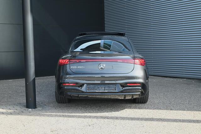 Mercedes-Benz EQS 450+ AMG Line | Premium Plus | Night Pakket | 0% rente | Rijassistentiepakket Plus | Panoramadak | Hyperscreen | Burmester Surround Sound | 360° Camera | AIRMATIC Luchtvering | Head-up Display | Multicontourstoelen met Massage | 17% bijtelling*