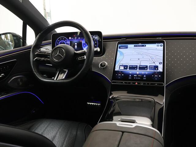 Mercedes-Benz EQS 450+ AMG Line 108 kWh | Panoramadak | Luchtvering | Rijassistentiepakket Plus | Burmester 4D | Headup | Stoelventilatie |