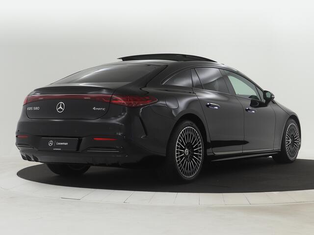 Mercedes-Benz EQS 580 4MATIC Exclusive Line 118 kWh | Achterasbesturing tot 10° | Garagedeuropener | Premium Plus pakket | Akoestiekcomfortpakket | MBUX augmented reality voor navigatie | Nightpakket | Rijassistentiepakket plus |