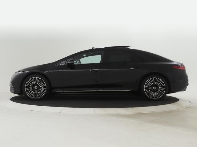 Mercedes-Benz EQS 580 4MATIC Exclusive Line 118 kWh | Achterasbesturing tot 10° | Garagedeuropener | Premium Plus pakket | Akoestiekcomfortpakket | MBUX augmented reality voor navigatie | Nightpakket | Rijassistentiepakket plus |