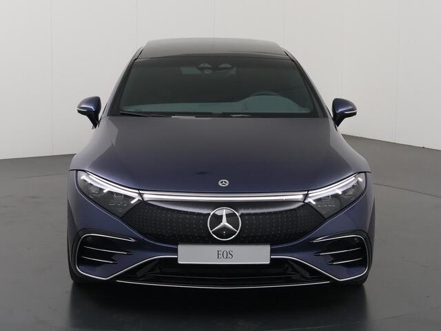 Mercedes-Benz EQS 450+ AMG Line 108 kWh | Nieuwprijs ¤ 149.451,- | Hyperscreen | Achterasbesturing | Panoramadak | Rijassistentie+ | Burmester | Stoelventilatie/verwarming | 360 camera |