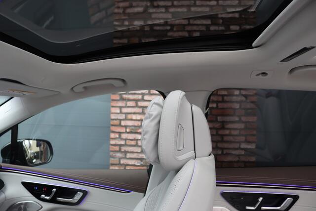 Mercedes-Benz EQS SUV 450 4MATIC AMG Line 118 kWh | Facelift | Hyperscreen | Achterasbesturing | Airmatic | Distronic+ | Massage | Burmester | Trekhaak | Verwarmd Stuurwiel | HUD | Stoelventilatie |