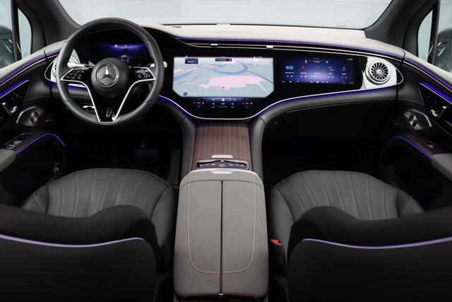 Mercedes-Benz EQS SUV 500 4MATIC Luxury Line 108 kWh | Luchtvering | Hyperscreen | Achterasbesturing | Distronic+ | Stoelventilatie | HUD | Elek. Achterbank | Burmester | Warmtepomp | Digital Light |