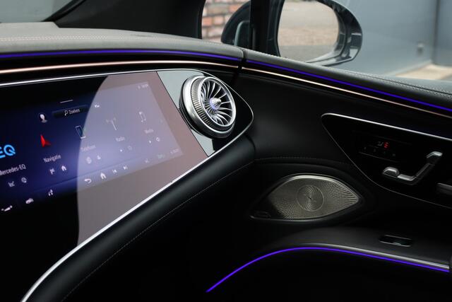 Mercedes-Benz EQS 350 Exclusive Line 118 kWh | Airmatic | Achterasbesturing | Hyperscreen | Distronic+ | Panoramadak | HUD | Trekhaak | Digital Light | Burmester | Keyless Go | Verwarmd Stuurwiel | 22kW |