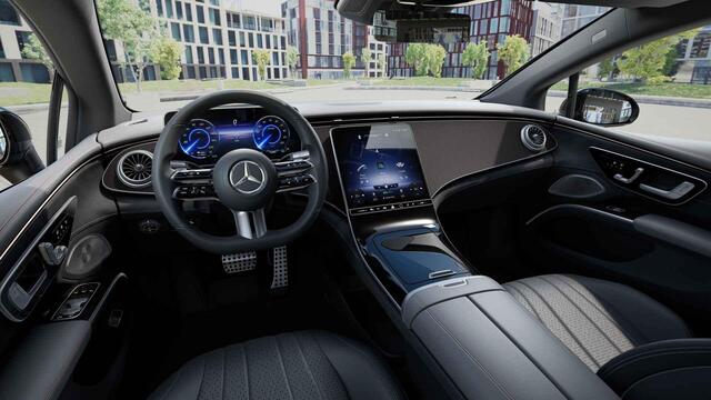 Mercedes-Benz EQS 450+ AMG Line 108 kWh | 21" lichtmetalen velgen | Stoelventilatie | Panoramadak | Rijassistentiepakket | Burmester | Memory |