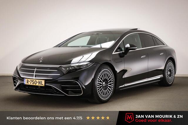Mercedes-Benz EQS 580 4MATIC AMG Line 108 kWh | PANORAMADAK | STUURVERWARMING | STOELVENTILATIE | CARBON | TREKHAAK