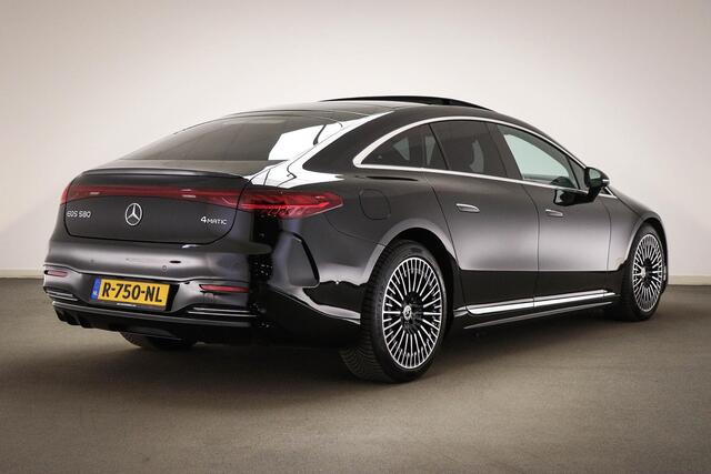 Mercedes-Benz EQS 580 4MATIC AMG Line 108 kWh | PANORAMADAK | STUURVERWARMING | STOELVENTILATIE | CARBON | TREKHAAK
