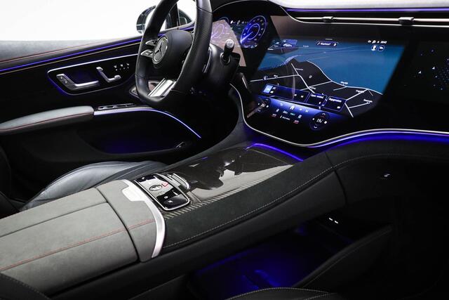 Mercedes-Benz EQS 580 4MATIC AMG Line 108 kWh | PANORAMADAK | STUURVERWARMING | STOELVENTILATIE | CARBON | TREKHAAK