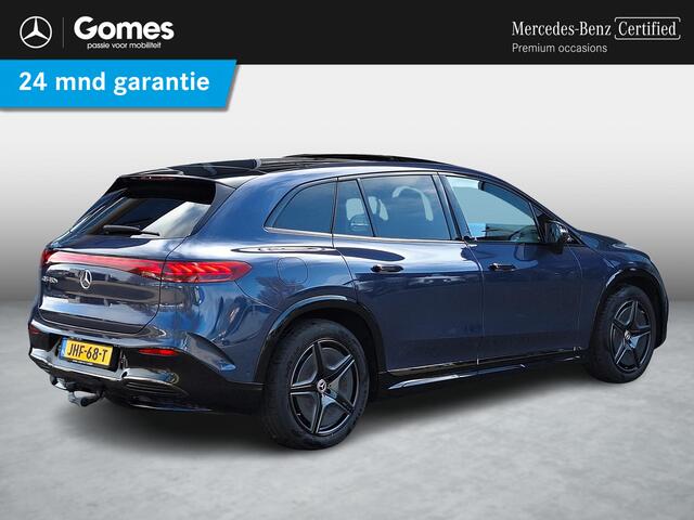 Mercedes-Benz EQS SUV 450+ AMG Line | 7-Zits | Premium Plus Pakket | Night Pakket | AIR BALANCE Pakket | Rijassistentie Pakket Plus | Derde Zitrij | Panoramadak | Trekhaak | AIRMATIC Luchtvering | Achterasbesturing | Burmester 3D Surround | Head-up Display | Augmented Real