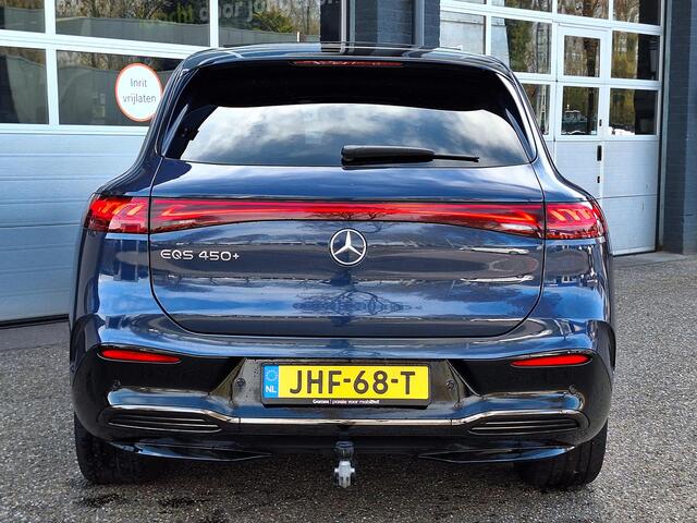 Mercedes-Benz EQS SUV 450+ AMG Line | 7-Zits | Premium Plus Pakket | Night Pakket | AIR BALANCE Pakket | Rijassistentie Pakket Plus | Derde Zitrij | Panoramadak | Trekhaak | AIRMATIC Luchtvering | Achterasbesturing | Burmester 3D Surround | Head-up Display | Augmented Real
