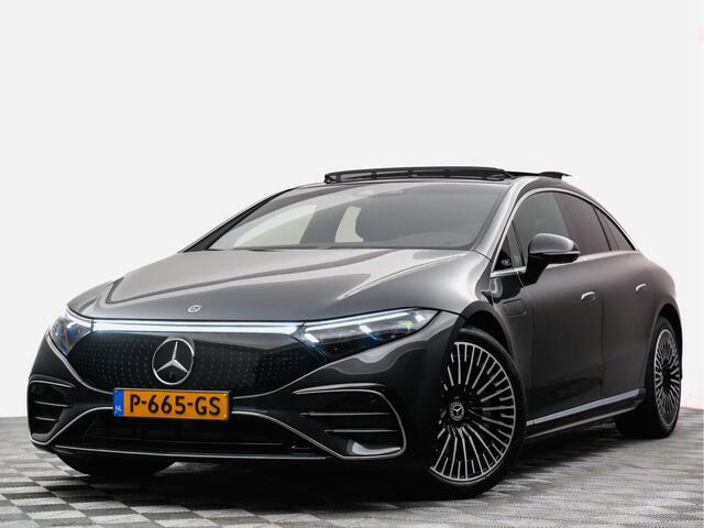 Mercedes-Benz EQS 580 4MATIC AMG Premium Plus Stoel Massage, Hyperscreen, Carbon, Burmester Audio, 4 Wielbesturing