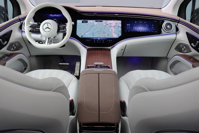 Mercedes-Benz EQS SUV 450+ AMG Line 118 kWh | Luchtvering | Hyperscreen | Achterasbesturing | Massage | Stoelventilatie | Distronic+ | Burmester | Augmented Reality HUD | Digital Light | Surround Camera |