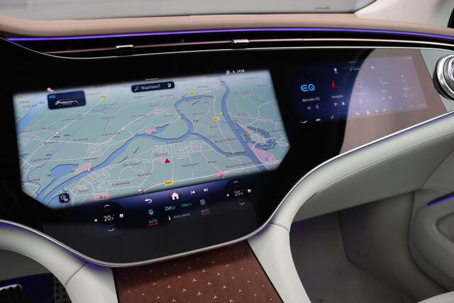 Mercedes-Benz EQS SUV 450+ AMG Line 118 kWh | Luchtvering | Hyperscreen | Achterasbesturing | Massage | Stoelventilatie | Distronic+ | Burmester | Augmented Reality HUD | Digital Light | Surround Camera |