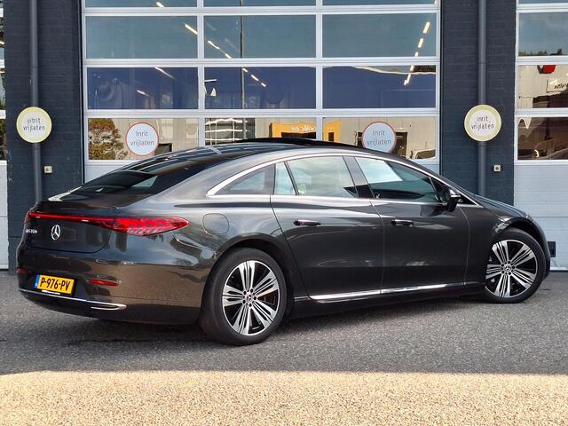Mercedes-Benz EQS 450+ Luxury Line 108 kWh | Panoramadak | Burmester | Rijassistentiepakket | AIRMATIC Luchtvering | Memory Pakket | 360° Camera | Head-up Display | Stoelverwarming Voor + Achter | Sfeerverlichting | Achterasbesturing | DIGITAL LIGHT | Keyless-GO | Elektrisch Bedienbare Achterklep