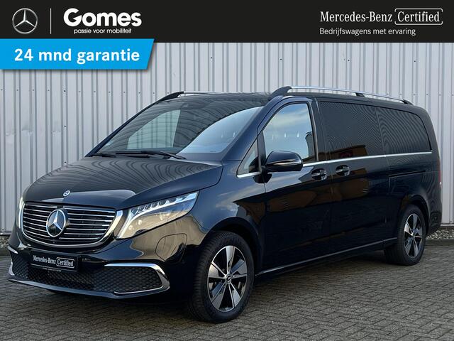 Mercedes-Benz EQV 300 L3 90 kWh Avantgarde Design- pakket | 7- pers. | Airmatic | 360 gr. camera | zwart leder | Distronic | 18"lmv | Navigatie | Elektr. voorstoelen met memory