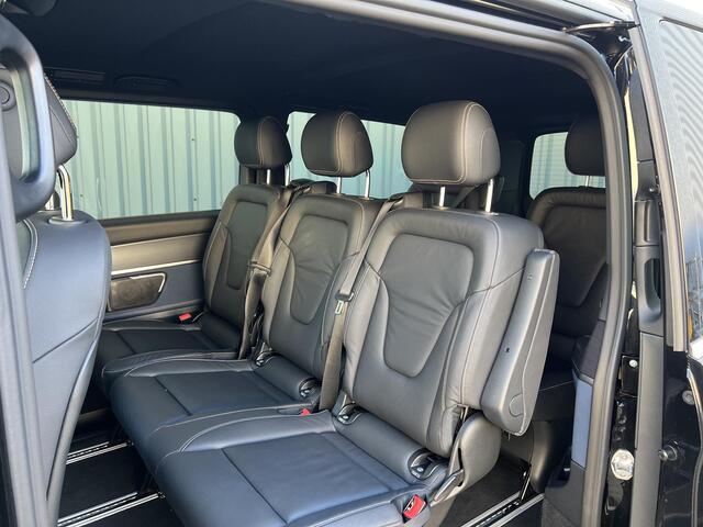 Mercedes-Benz EQV 300 L3 90 kWh Avantgarde Design- pakket | 7- pers. | Airmatic | 360 gr. camera | zwart leder | Distronic | 18"lmv | Navigatie | Elektr. voorstoelen met memory