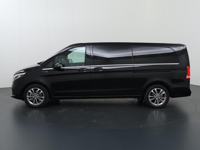 Mercedes-Benz EQV 300 L3 Avantgarde 90 kWh TAXI KLAAR | Automaat | Navigatie | Lederen bekleding | Airmatic | Dubbele elektrische schuifdeur | Led verlichting | Cruise control | 18'' Lichtmetalen velgen |