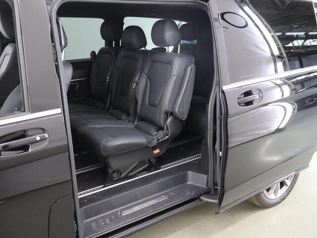 Mercedes-Benz EQV 300 L3 Avantgarde 90 kWh TAXI KLAAR | Automaat | Navigatie | Lederen bekleding | Airmatic | Dubbele elektrische schuifdeur | Led verlichting | Cruise control | 18'' Lichtmetalen velgen |