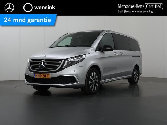 Mercedes-Benz EQV 300 90 kWh | L2 | AVANTGARDE | 6-ZITS | LED VERLICHTING | NAVIGATIE | METALLIC | MBUX | SPIEGEL PAKKET | STOELVERWARMING | LEREN BEKLEDING | DODEHOEKASSISTENT | CRUISE CONTROL | CLIMATE CONTROL