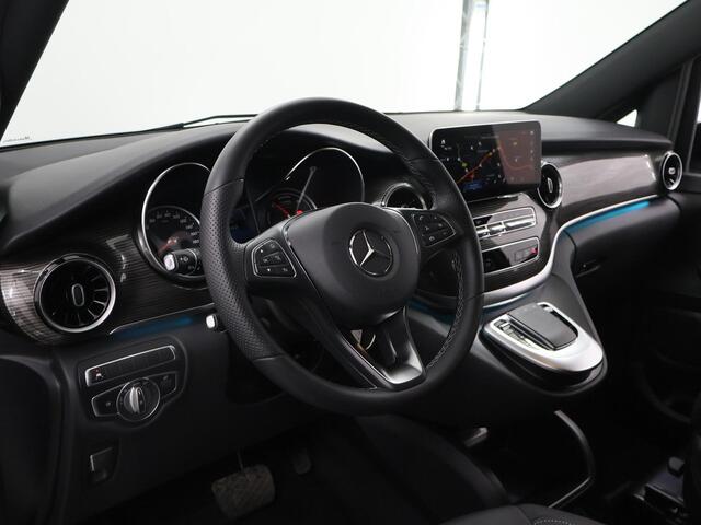 Mercedes-Benz EQV 300 90 kWh | L2 | AVANTGARDE | 6-ZITS | LED VERLICHTING | NAVIGATIE | METALLIC | MBUX | SPIEGEL PAKKET | STOELVERWARMING | LEREN BEKLEDING | DODEHOEKASSISTENT | CRUISE CONTROL | CLIMATE CONTROL