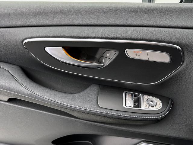 Mercedes-Benz EQV 300 L3 90kWh DC Burmster Dubbele cabine Grijs kenteken Elektrische deuren Leder Distronic