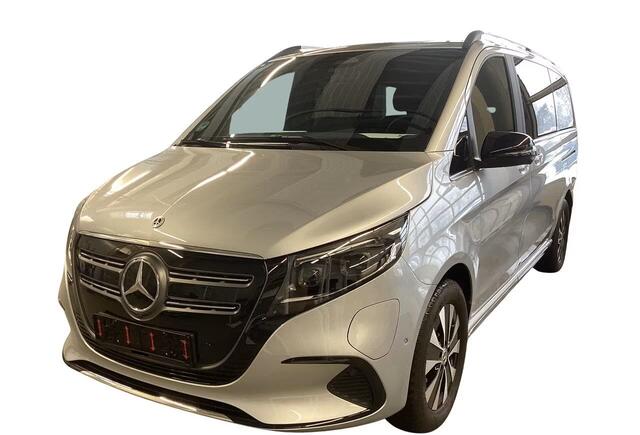 Mercedes-Benz EQV 300 L2 Avantgarde 90 kWh 7-zitter 63.950 incl. BTW Airmatic Distronic LED Leder EL. Schuifdeuren Stuurverwarming Stoelverwarming