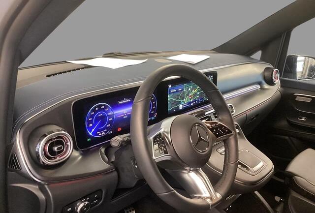 Mercedes-Benz EQV 300 L2 Avantgarde 90 kWh 7-zitter 63.950 incl. BTW Airmatic Distronic LED Leder EL. Schuifdeuren Stuurverwarming Stoelverwarming