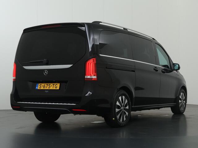 Mercedes-Benz EQV 300 L2 | 7 PERSOONS | BUSINESS SOLUTION LIMITED | SOH 93,6% | PANORAMADAK | BURMESTER | 360 CAMERA | ADAPTIEVE CRUISE CONTROL | LEDEREN BEKLEDING | STOELVERWARMING | CARPLAY EN ANDROID AUTO | NAVIGATIE | CERTIFIED