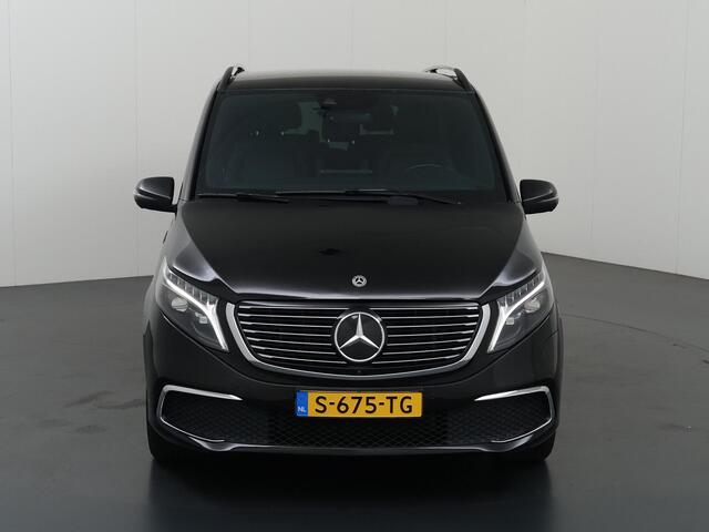 Mercedes-Benz EQV 300 L2 | 7 PERSOONS | BUSINESS SOLUTION LIMITED | SOH 93,6% | PANORAMADAK | BURMESTER | 360 CAMERA | ADAPTIEVE CRUISE CONTROL | LEDEREN BEKLEDING | STOELVERWARMING | CARPLAY EN ANDROID AUTO | NAVIGATIE | CERTIFIED