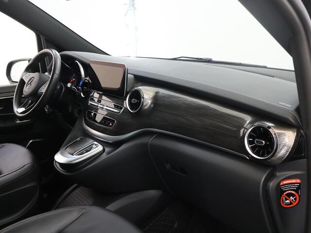 Mercedes-Benz EQV 300 L2 | 7 PERSOONS | BUSINESS SOLUTION LIMITED | SOH 93,6% | PANORAMADAK | BURMESTER | 360 CAMERA | ADAPTIEVE CRUISE CONTROL | LEDEREN BEKLEDING | STOELVERWARMING | CARPLAY EN ANDROID AUTO | NAVIGATIE | CERTIFIED
