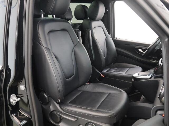 Mercedes-Benz EQV 300 L2 | 7 PERSOONS | BUSINESS SOLUTION LIMITED | SOH 93,6% | PANORAMADAK | BURMESTER | 360 CAMERA | ADAPTIEVE CRUISE CONTROL | LEDEREN BEKLEDING | STOELVERWARMING | CARPLAY EN ANDROID AUTO | NAVIGATIE | CERTIFIED
