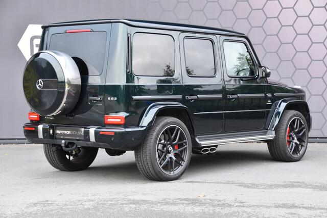 Mercedes-Benz G-KLASSE 63 AMG STOELVERWARMING | TREKHAAK | AMBIENTEVERLICHTING | NAPPA LEDER | DAK | BURMESTER AUDIO | 360 CAMERA | MEMORY | SUÉDE HEMELBEKLEDING | SPORTUITLAAT | EXTRA GROTE BENZINETANK | ETC.