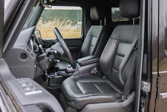 Mercedes-Benz G-KLASSE 350d, Brabus, Trekhaak, Ventilatiestoelen, LED, H&K, Grijs Kenteken.