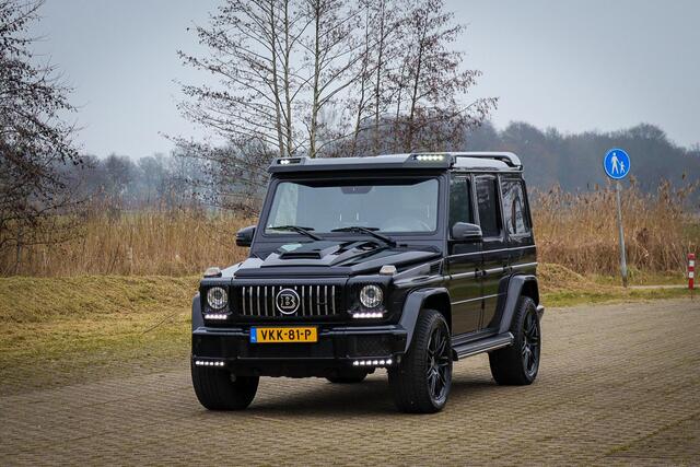 Mercedes-Benz G-KLASSE 350d, Brabus, Trekhaak, Ventilatiestoelen, LED, H&K, Grijs Kenteken.