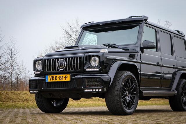 Mercedes-Benz G-KLASSE 350d, Brabus, Trekhaak, Ventilatiestoelen, LED, H&K, Grijs Kenteken.
