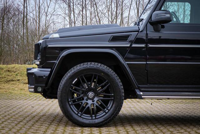 Mercedes-Benz G-KLASSE 350d, Brabus, Trekhaak, Ventilatiestoelen, LED, H&K, Grijs Kenteken.