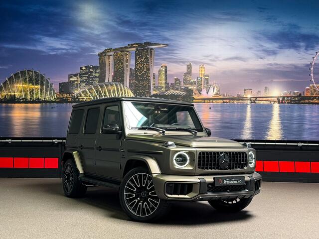 Mercedes-Benz G-KLASSE AMG G63 Facelift|Olive Magno|Carbon|INCL.BTW||Performance|Burmester 3D|Massagestoelen|Trekhaak