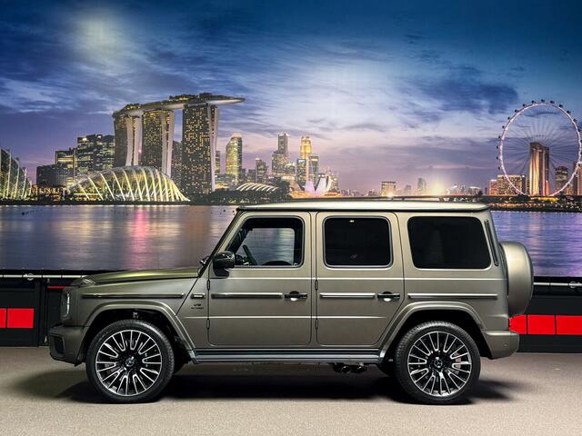 Mercedes-Benz G-KLASSE AMG G63 Facelift|Olive Magno|Carbon|INCL.BTW||Performance|Burmester 3D|Massagestoelen|Trekhaak