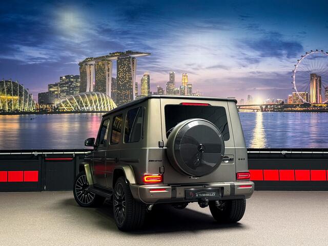 Mercedes-Benz G-KLASSE AMG G63 Facelift|Olive Magno|Carbon|INCL.BTW||Performance|Burmester 3D|Massagestoelen|Trekhaak