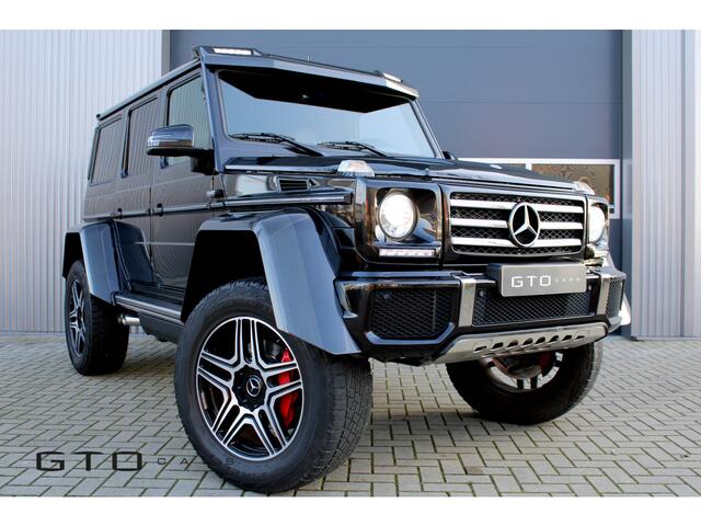 Mercedes-Benz G-KLASSE 500 4x4² Pano/Brabus Uitlaat/Custom Audio/Carbon