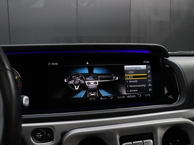 Mercedes-Benz G-KLASSE 500 AMG- LINE | LEDER | MEMORY | BURMESTER | SCHUIFDAK | STOELVERK. | TREKHAAK | 360° CAMERA | NAVI | CRUISE | STOEL/STUURVERW. |