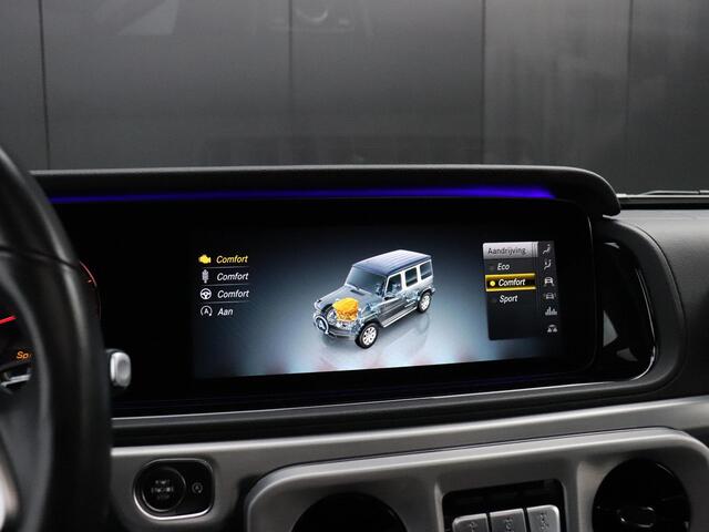 Mercedes-Benz G-KLASSE 500 AMG- LINE | LEDER | MEMORY | BURMESTER | SCHUIFDAK | STOELVERK. | TREKHAAK | 360° CAMERA | NAVI | CRUISE | STOEL/STUURVERW. |
