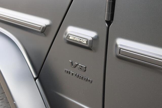 Mercedes-Benz G-KLASSE 63 Edition 1 Magno Zwart | Distronic | Carbon Pakket | Schuifdak | Burmester | Sfeerverlichting | 360 Camera | Origineel Nederlands