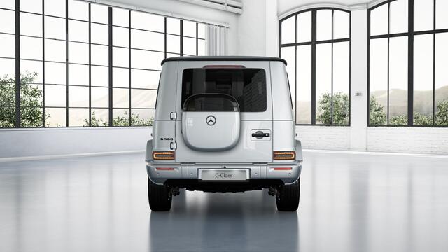 Mercedes-Benz G-KLASSE 580 Nightpakket met EQ-Technologie 116 kWh | Schuifdak | Burmester® | 360° Camera | Distronic | Sfeerverlichting | Car Play | Inclusief 24 maanden Mercedes-Benz Certified garantie voor Europa.