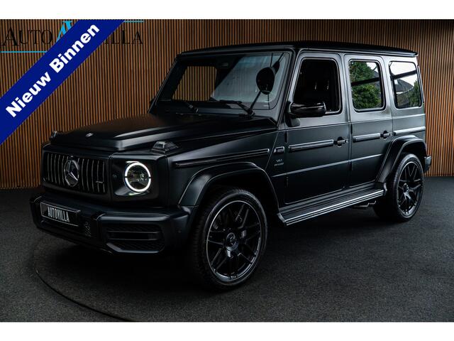 Mercedes-Benz G-KLASSE 63 Panodak Carbon Burmester Leer 360 PTS Open dak Navi Memory Stoelventilatie Stoelverwarming Climate NL auto
