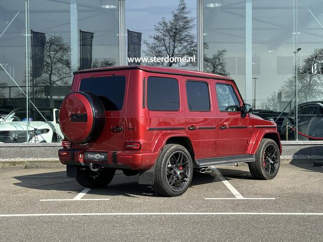 Mercedes-Benz G-KLASSE AMG 63 l 585 Pk V8 l Rijassistentiepakket l Manufaktur l Burmester l 360* camera l Schuif- Kanteldak l Nightpakket l Alarm l I Nederlands geleverd I Alarm l Voertuig volgsysteem l