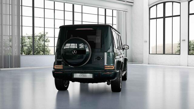 Mercedes-Benz G-KLASSE 580 met EQ-Technologie 116 kWh | Smaragdgroen | Schuifdak | 360 camera | Burmester | Night pakket |