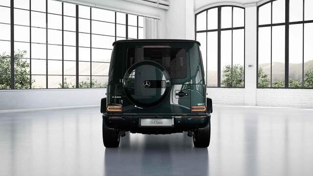 Mercedes-Benz G-KLASSE 580 met EQ-Technologie 116 kWh | Smaragdgroen | Schuifdak | 360 camera | Burmester | Night pakket |
