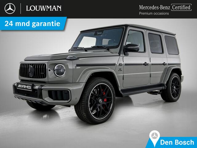 Mercedes-Benz G-KLASSE AMG 63 AMG Nightpakket I Superieur Interieur I 22 inch AMG velgen I Burmester Sound System I Keyless Go I Massage stoelen I Inclusief 24 maanden Mercedes-Benz Certified garantie voor Europa.